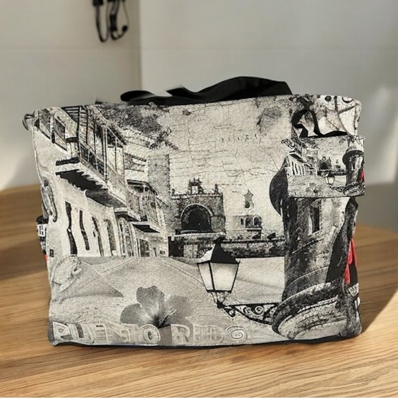 NEW!! Puerto Rico canvas bag - Picture 2 of 12